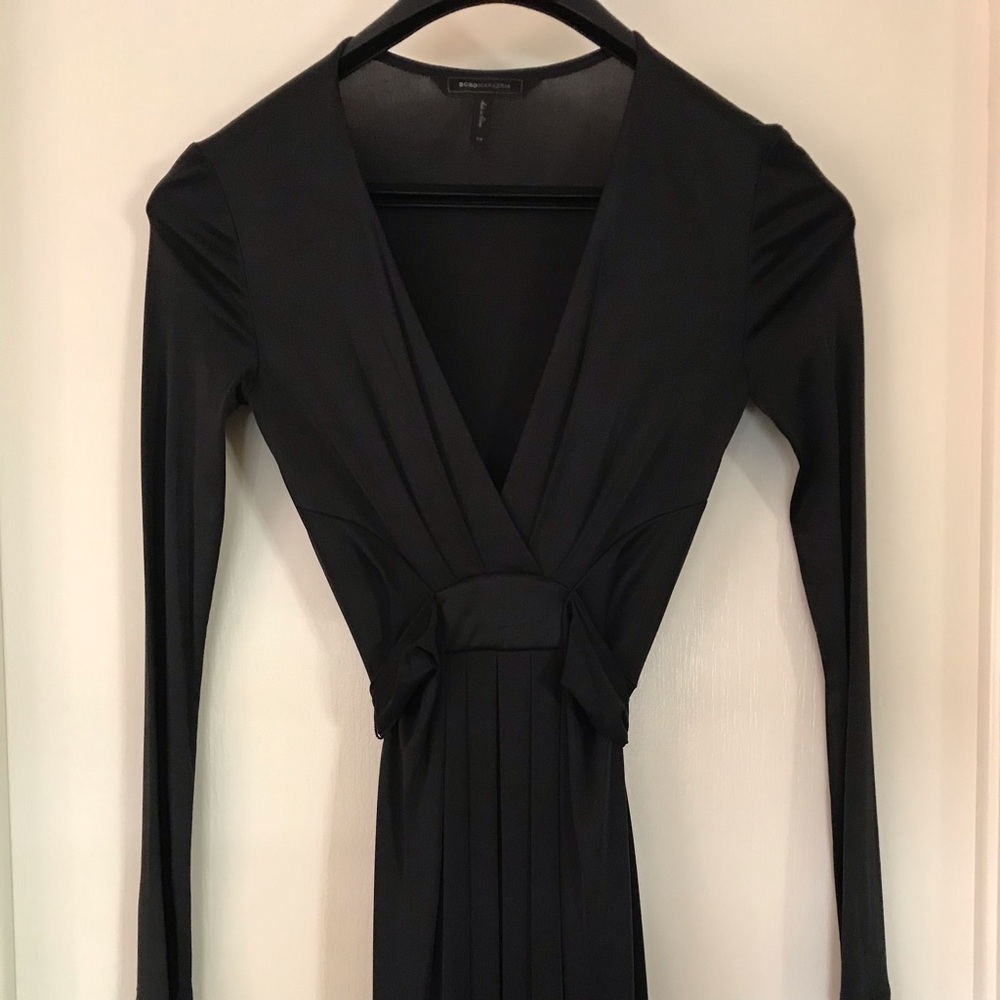 Elegant, black dress.